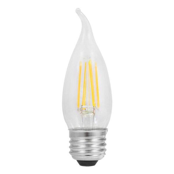 Natural B10 E26 (Medium) LED Bulb Daylight 40 W , 2PK